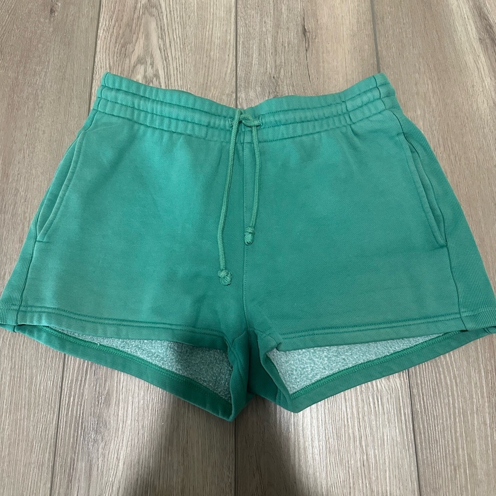 TNA cozy fleece boyfriend shorts